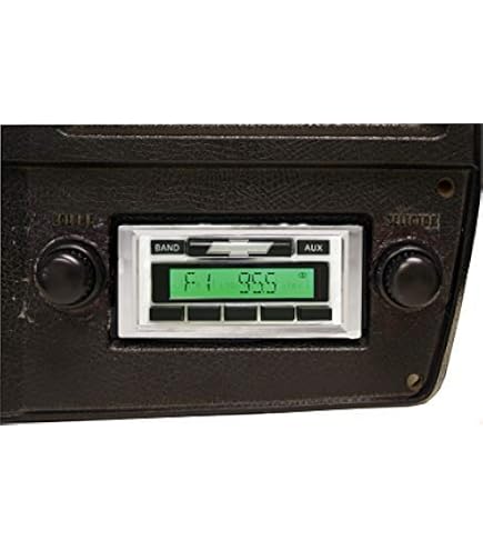 Custom Autosound USA-230 Retro Radio For 1967-1972 Chevy C10 Pickup (AM/FM/AUX)