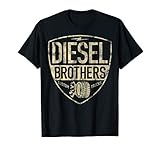 Diesel Brothers Custom Trucks Shield Vintage Graphic T-Shirt