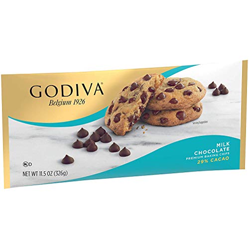 Godiva Milk Chocolate Premium Baking Chips, 11 oz