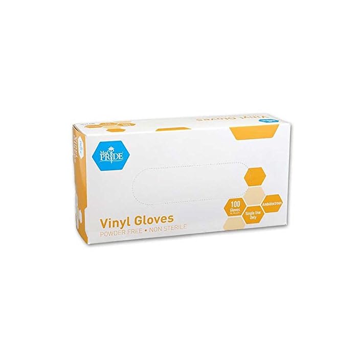 MedPride General Purpose Powder-Free Vinyl Gloves
