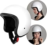 Westt Open Face Helmet - Scooter Retro Vintage for