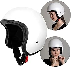 Westt Open Face Helmet - Scooter Retro Vintage for