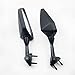 HK Moto- Motorcycle Black Left and Right Rearview Side Mirror For KAWASAKI NINJA 250R EX250 2008-2013