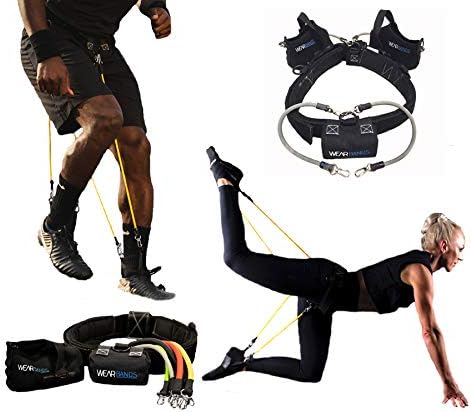 WearBands5-Level Resistance Bands Training System for Sports & Fitness Training