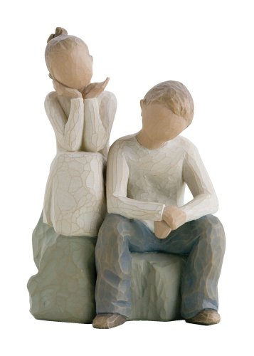 Willow tree brother and sister figure by susan lordi 26…