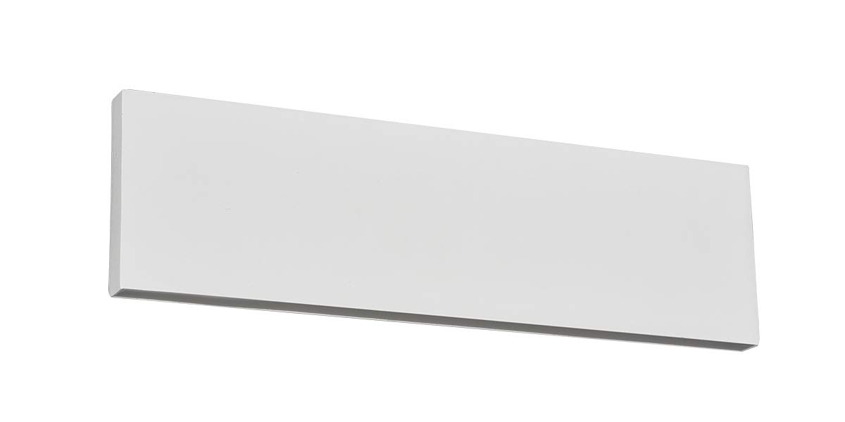 Trio Leuchten Concha 225172931 LED Wall Light Metal Matt White with 2X 6 Watt LED Switch Dimmer Width 28 cm