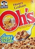 Quaker Honey Graham Oh's 10.5 oz - (6 pack)