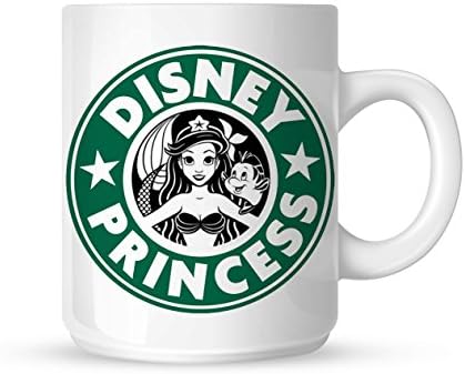 Ariel Starbuck Disney Princess Coffe Mug , Custom Mug, Personalised Photo Mug, Unique Gift