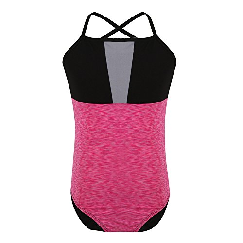 ESHOO Girls Kids Leotards Ballet Dress Dance Gymnastics Bodysuit Training Costume