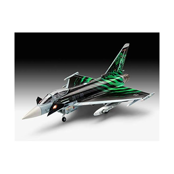 Revell 03884 3884 Eurofighter Ghost Tiger originalgetreuer Modellbausatz für Fortgeschrittene, Mehrfarbig, 22,2 cm – Bild 4
