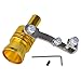 Jocestyle Exhaust Fake Turbo Whistle Pipe Sound Muffler Blow Off Valve Gold Size S