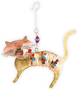 Pilgrim Imports Fair Trade Dexter Cat Christmas Ornament
