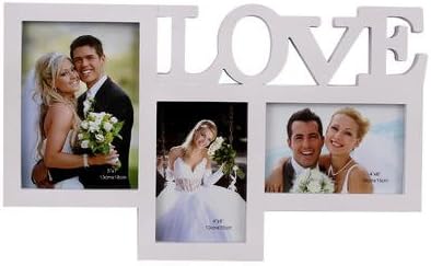 Love Collage Photo Frame (white)