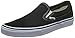 Vans Classic Slip On Black/White Womens Trainers (6 B(M) US, Black)