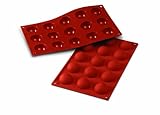 Silikomart SF005/C Silicone Classic Collection Mold Shapes, Semi-Sphere, Small