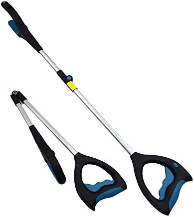 Reacher Grabber -Vylymuses 33" Extra Long Handy Mobility Aid - Reaching Assist Tool for Trash Pick Up, Litter Picker, Garden Nabber, Disabled, Arm Extension