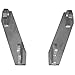 Titan Attachments Mounting Brackets Pair Fits John Deere Global Euro Loaders