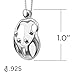 Sterling Silver Loving Family Mother with Four Children Pendant Necklace