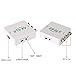 Akale RCA Composite CVBS AV to HDMI Video Audio Converter Adapter Mini Box Support 1080P for TV/PC/PS3/Blue-Ray DVD,White