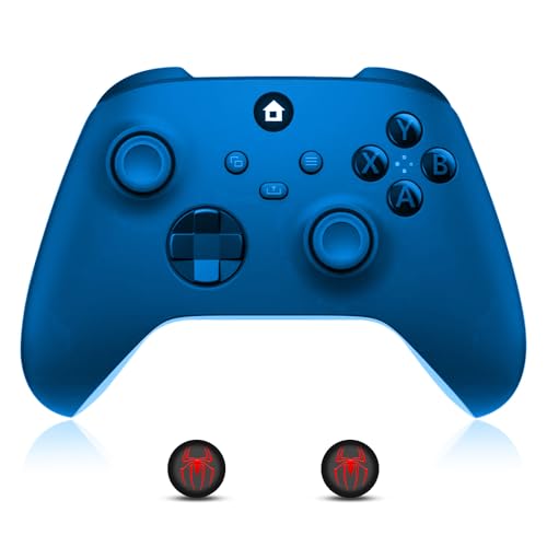 Moonag Wireless Controller for Xbox, Compatible with Xbox Series X/S/One/PC, With 2 Silicone Thumb Grips, Hall Effect Joysticks, 2.4GHz Wireless Adapter Gamepad with RGB Light, Dual Vibration, TURBO