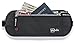 Travel Money Belt Passport Holder w/ RFID Blocking - Sleek Hidden Waist Wallet