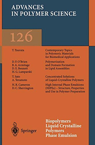 Biopolymers Liquid Crystalline Polymers Phase Emulsion (Advances in Polymer Science)