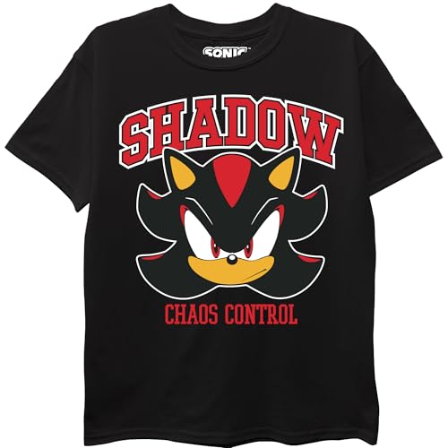 Shadow (Sonic The Hedgehog) Boys Chaos Control Short Sleeve T-Shirt