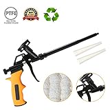 ARTISTORE Foam Gun, Pu Expanding Foaming Gun, Caulking Gun Metal Body Pro Heavy Duty Grade Expanding Spray Application Applicator for Caulking, Filling, Sealing, Home School Office Use