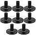 Cymbal Sleeves 8PCS 37x26mm Black Drum Cymbal Sleeves Replacement for Shelf Drum Kit