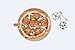 DOIY Fixie Pizza Tropical Vintage, 22.5x4x12 cm, White