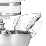 Pouring Shield, JOYMOOD Universal Pouring Chute for KitchenAid Bowl-Lift Stand Mixer Attachment/Accessories