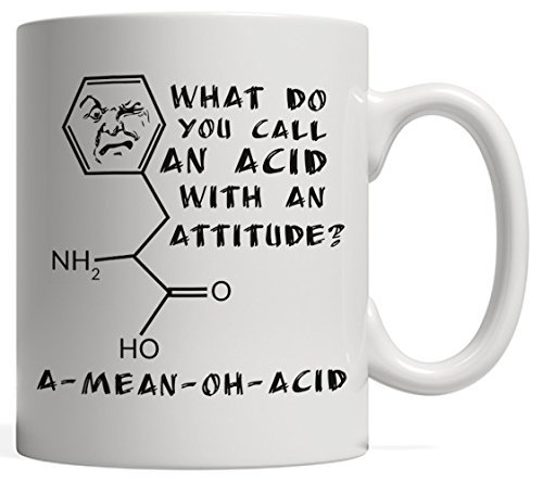 Zenobia Eugen Ceramic 11oz Funny Science Mug - A Great Gift for Teachers or Lovers of Hot Drinks