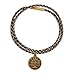 Round Zodiac Sign Charms 12 Constellation Pendants Beads DIY for Necklace Bracelet Jewelry Making and Crafting, JIALEEY 12 PCS Antique Bronze