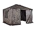 Sojag Accessories 12' x 16' Universal Winter Cover for Outdoor Sun Shelters and Gazebos, Brown
