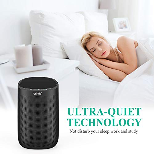 Afloia Dehumidifier for Home,Electric Dehumidifier Capacity Deshumidificador, Quiet Room Dehumidifier Portable Dehumidifier for Bathroom Dorm Room Baby Room RV Crawl Space