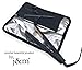 Flat Iron Hair Straightener Case & Mat with Heat Resistant Thermal Pouch by j&m – Travel Pouch & Zip-Up All-In-One Mat with Pockets for Combs, Clips & More | Great for Travelling & Protecting Surfacesthumb 1