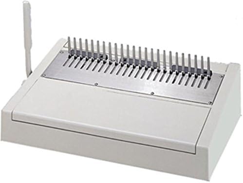 Tamerica 240HB Business Office and Trade Manual Binder, Binds up to 14" in length 2" thick and 250 books/Hour, Adjustable binding stop, Manual punch, Dimensions: 11" x 30" x 6"