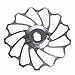 SANNYSIS 13T MTB Ceramic Bearing Jockey Wheel Pulley Road Bike Bicycle Rear Derailleur (Silver)