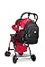 HARFING Waterproof Insulated Diaper Bag Backpack with Changing Pad & Stroller Straps, Large Capacity, Lightweight Travel Baby Gear Nappy Organizer for Mom & Dad,Black