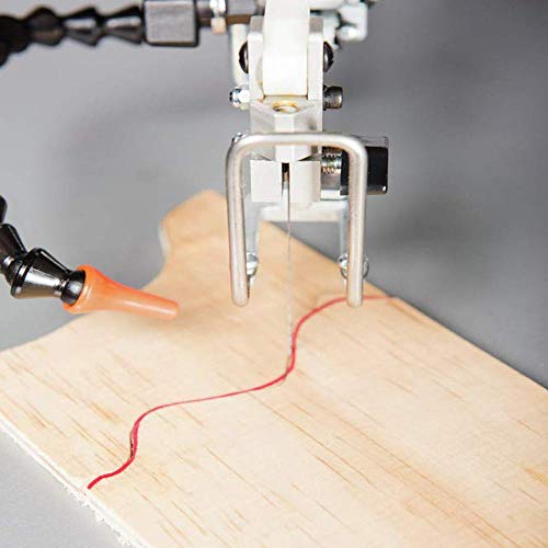 EXCALIBUR 16" Scroll Saw 1.3A Variable Speed Woodworking Saw with Tilting head & Easy Blade