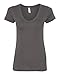Next Level Ladies' Ideal V XL DARK GRAY