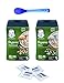 Gerber Baby Cereal Organic Pack- Organic Oatmeal Cereal and Organic Rice Cereal 8oz., with bonus of 4 Purell Hand Sanitizing Wipes and Baby Spoon