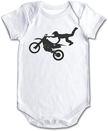 bbabylike Skills Motocross Motorcycle Cool Design Baby Girl Boy Newborn Clothes