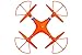 Syma X8W 2.4Ghz 4CH RC Headless FPV (Real Time) Quadcopter with WiFi Camera - Orange