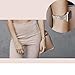 Secbolt Bling Bands Compatible with Apple Watch Band 42mm(Series 3) 44mm 45mm 46mm 49mm Women iWatch SE Series 10 9 8 7 6 5 4 3 2 1, Dressy Jewelry Metal Wristband Strap Diamond Rhinestone, Champagne Gold