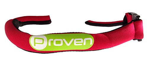 Premium Floating Sunglass Strap; Highly Visible Neoprene Sunglass Holder that Floats; Suitable for Men, Women and Kids (Red) - Thumbnail 2