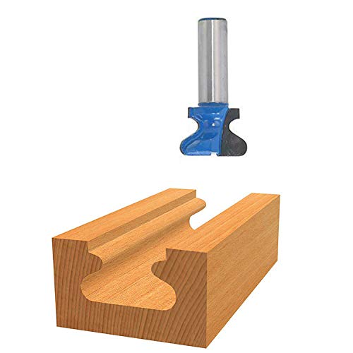 BE-TOOL Router Bit, 1pc Woodworking Cutting Tool Multiple Models Router Cutter Bit for Drawer Pull Stool Molding(1/2 * 1-1/2)