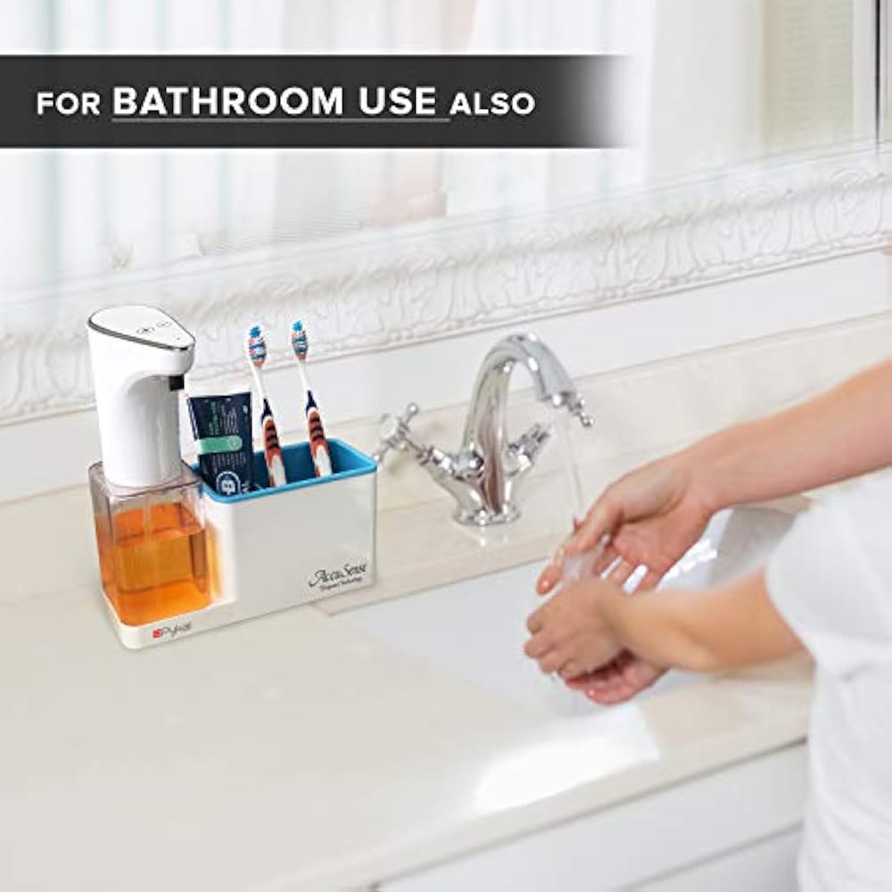 Premium Countertop Soap Dispensers 15 Oz Kitchen With Sponge Holder Automatic 647813560699 eBay