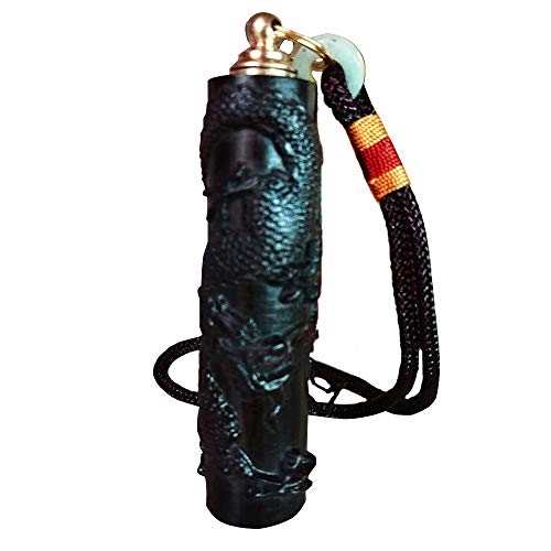 HYSLW Snuff Bottle with Spoon Vial Necklace