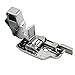 1/4 (Quarter Inch) Quilting Sewing Machine Presser Foot with Low Shank Adapter - Fits All Low Shank Singer, Brother, Babylock, Euro-Pro, Janome, Kenmore, White, Juki, Simplicity, Elna and More